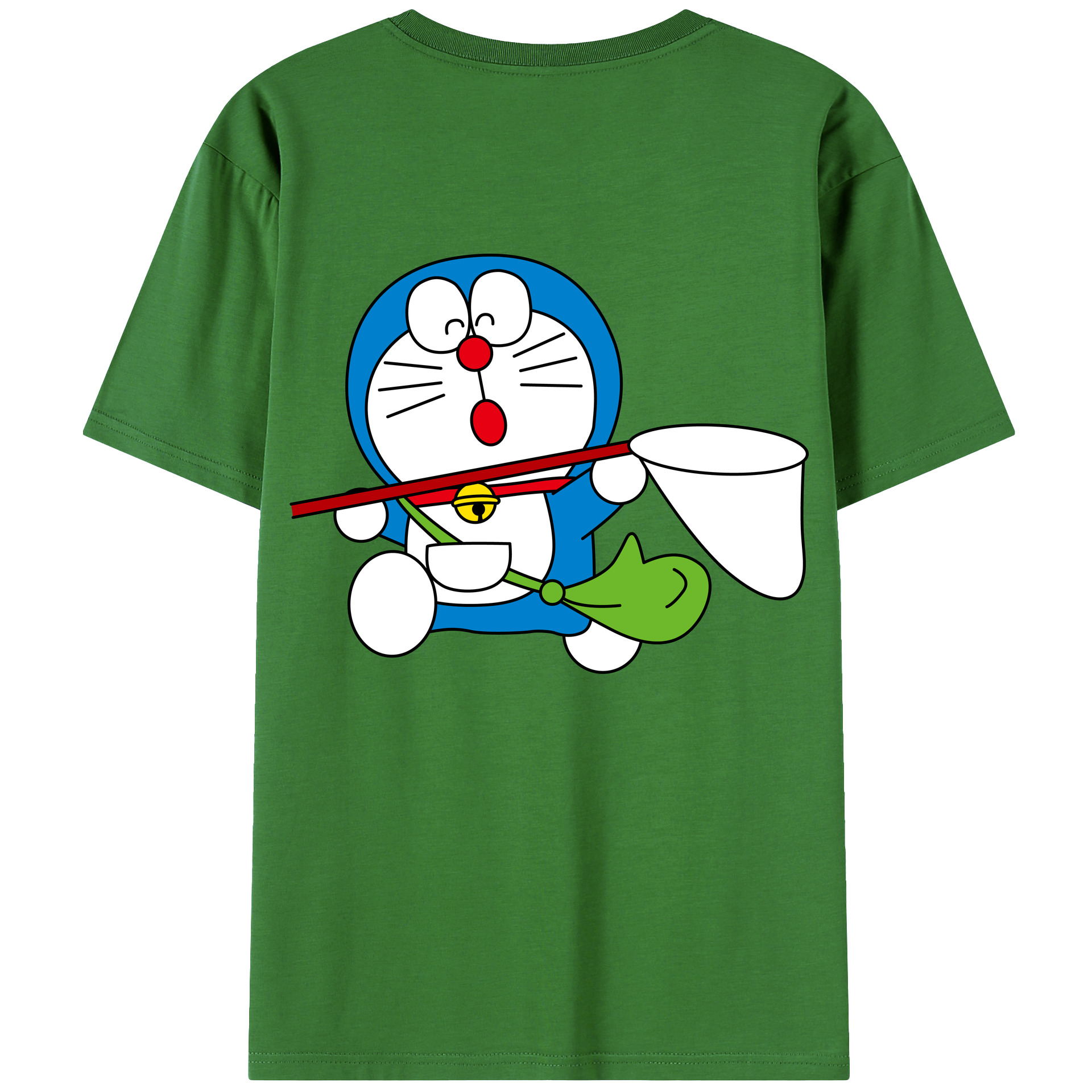 （画像用） ドラえもん Doraemon レディース半袖Tシャツ(バックプリント)